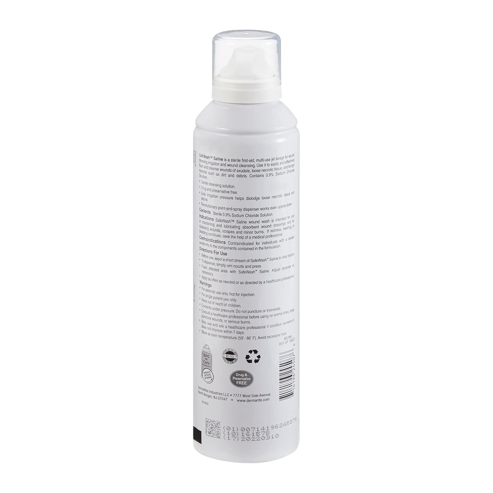 Safewash Sterile Saline Wound Wash, 7.4 Oz