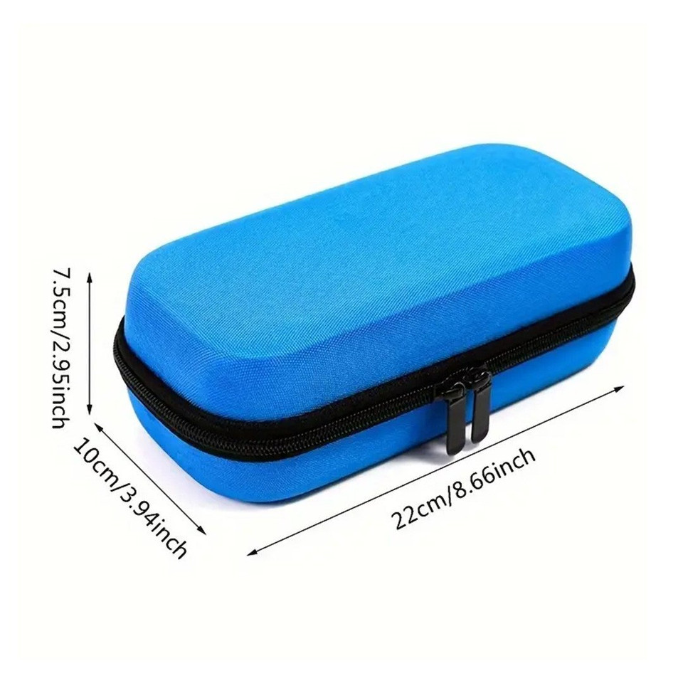 Overt hard soft Cooler Case for Glucose Insulin Supplies WIth 2 Ice Gel Pack