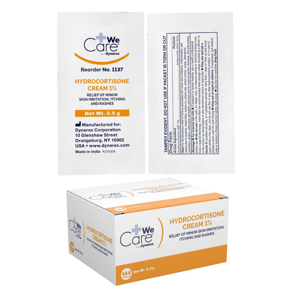 Dynarex 1% Hydrocortisone Cream, 8/9g