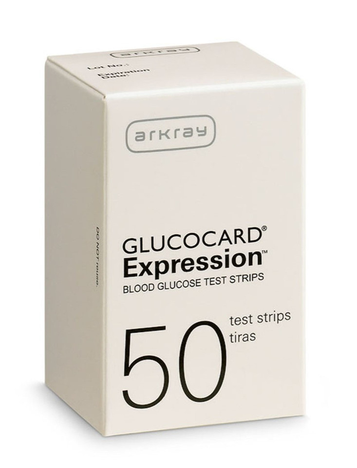 Arkray Glucocard Expression Meter with Expression 300 Test Strips