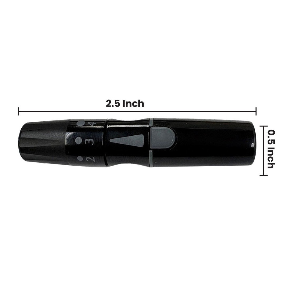 True Go Meter Micro Lancing Device - Smallest Device only 2.5 inches