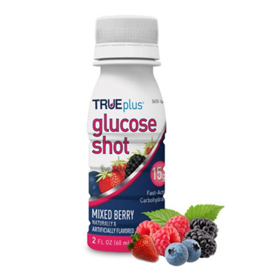 TRUEplus Glucose Shot Mixed Berry Flavor