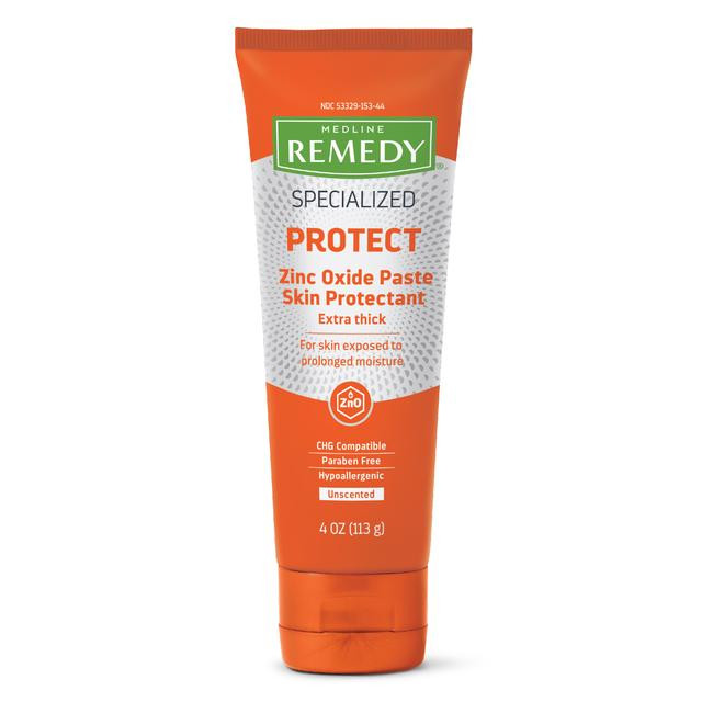 Medline Remedy Specialized Extra Thick Zinc Oxide Paste 8 0z