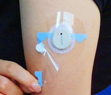 Overt Waterproof, Breathable & Clear Patches for Insulin Pumps, 0.8-Inch Hole [ 5 Pack ]