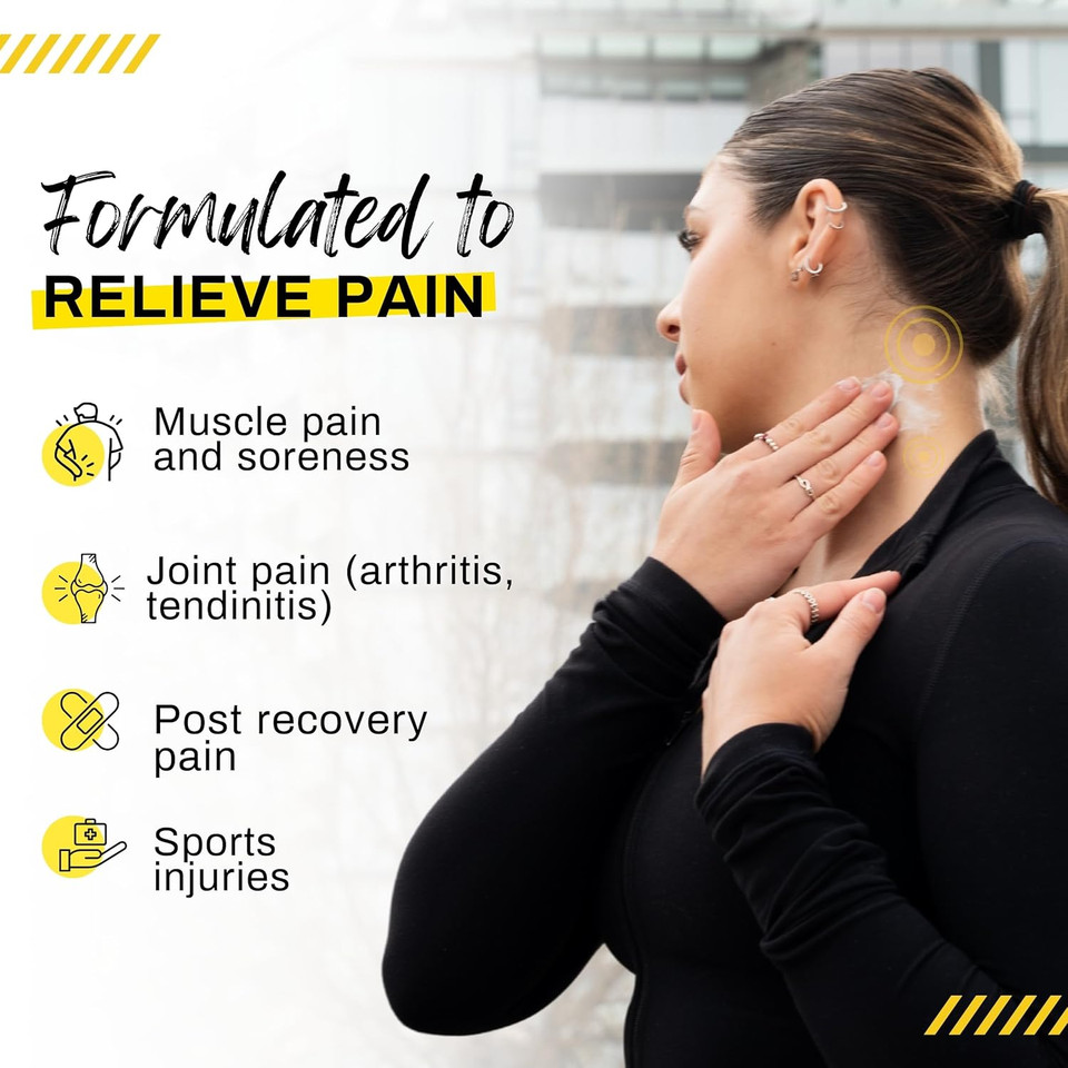 TIDL Sport: Deep Tissue Cooling Cream for Athletes Maximum Pain Relief & Recovery 3 oz