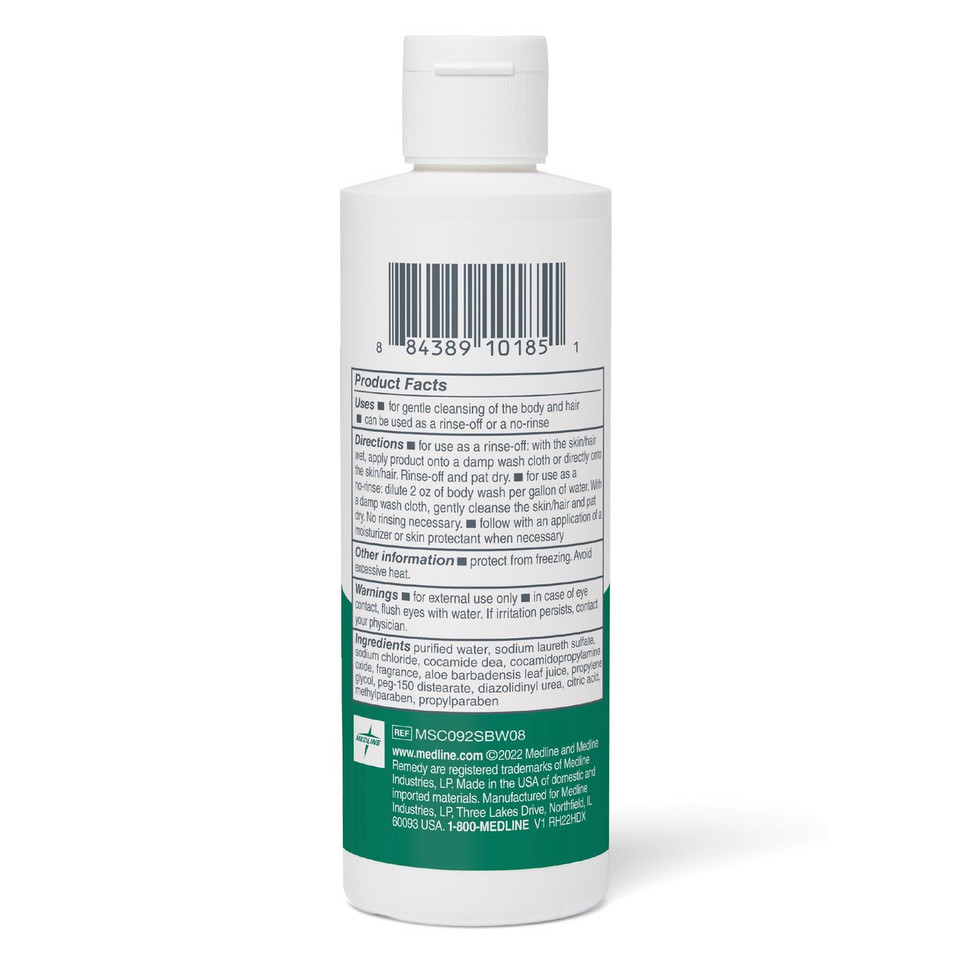 Remedy Essentials Shampoo and Body Wash, 8 oz