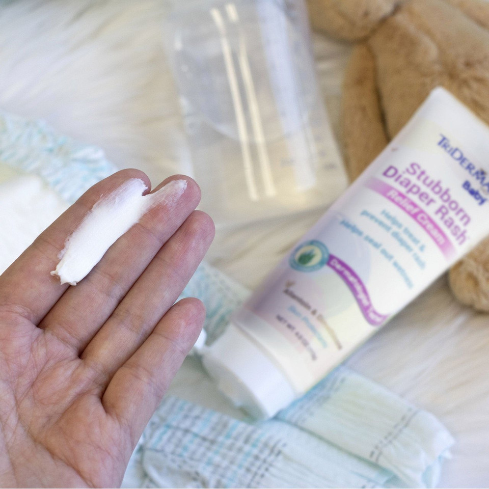 TriDerma Stubborn Diaper Rash Relief Cream