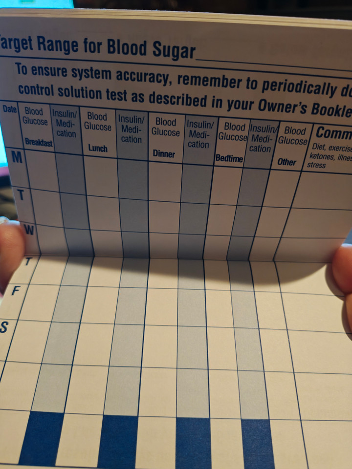OneTouch Log Book By Lifescan - 30 Weeks Old Discontinued Logbook