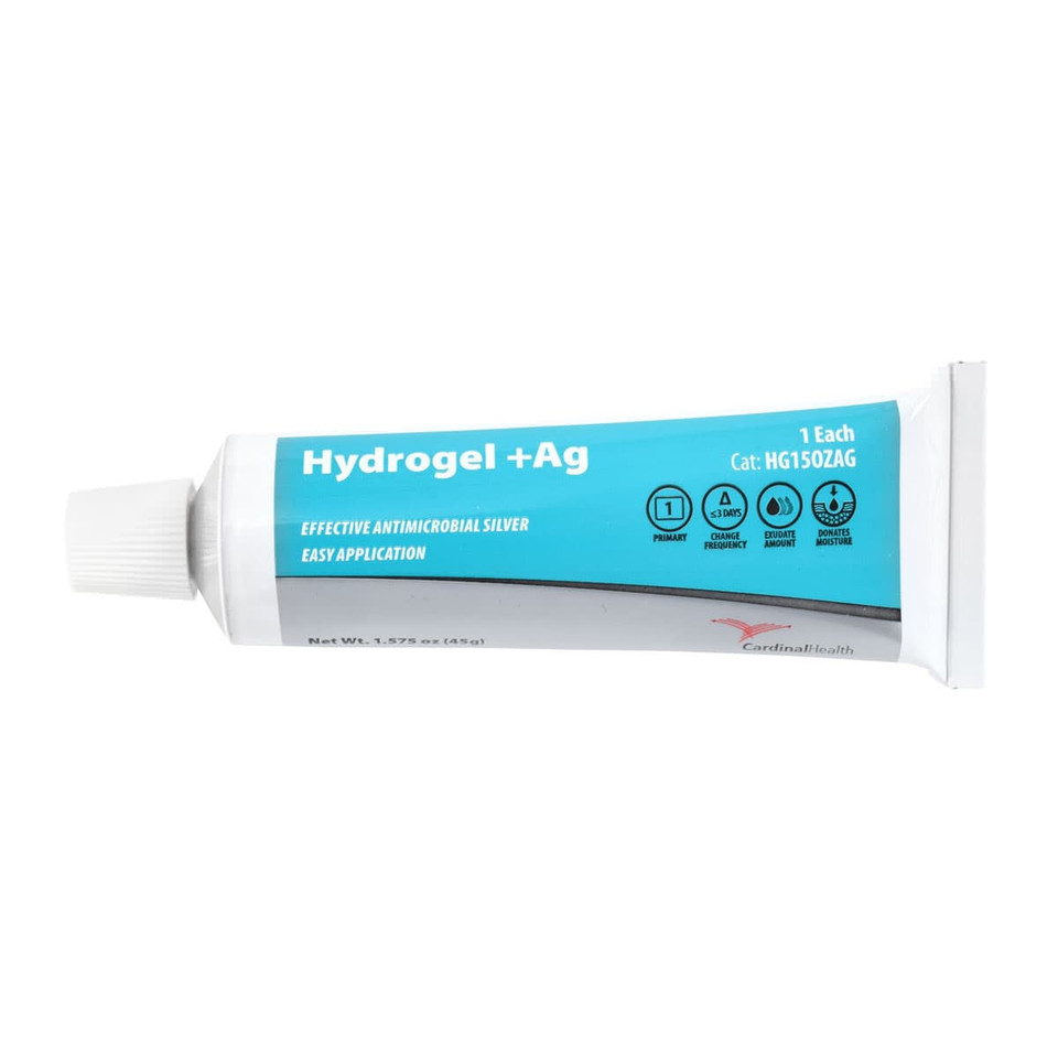 Hydrogel Plus Ag Silver Wound Gel, 1.5 oz Tube by Cardinal Health