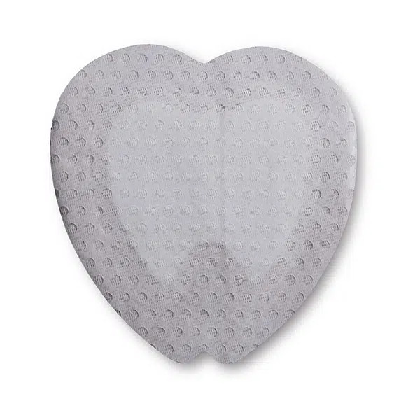 Super absorbent sacral dressing applied over tailbone and lower back area for wound management