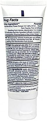 Close-up of TriDerma bruise cream texture – lightweight, fragrance-free formula with AP4 Aloe Vera Complex