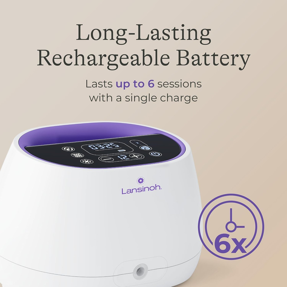 Ultra-Quiet Motor & Built-In Nightlight: Designed for peaceful, discreet pumping day or night—the quiet operation and soft nightlight make middle-of-the-night sessions more manageable