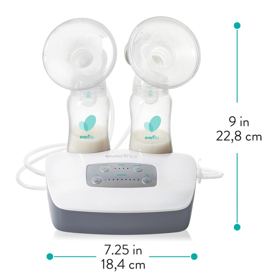 Complete pumping system with pump shoulder bag, insulated cooler bag, three ice packs, and four milk storage bottles