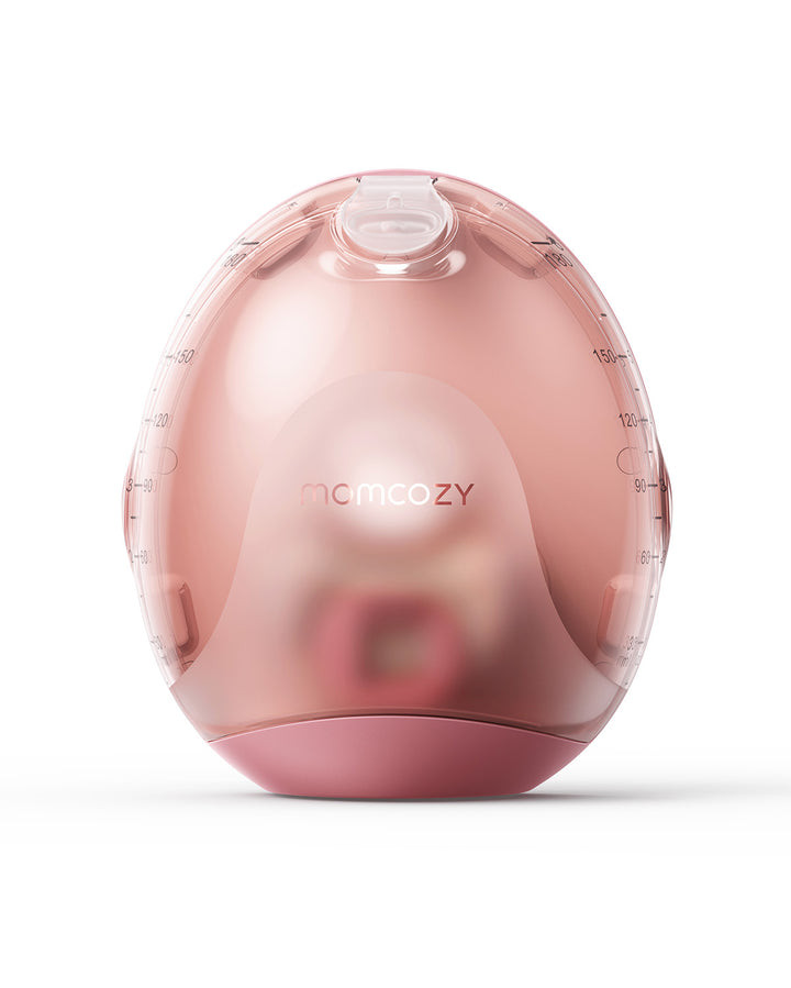 Five easy-to-clean parts of Momcozy Air 1 laid out for assembly demonstration