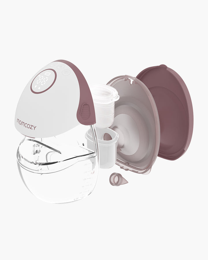 Lightweight M5 pump weighing only 230g shown at 2/3 the size of normal pumps for size comparison