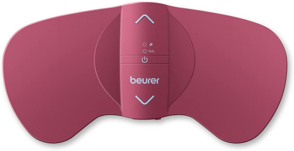 Beurer EM50 Menstrual Relief TENS Unit with heating pad – portable drug-free period cramp pain relief