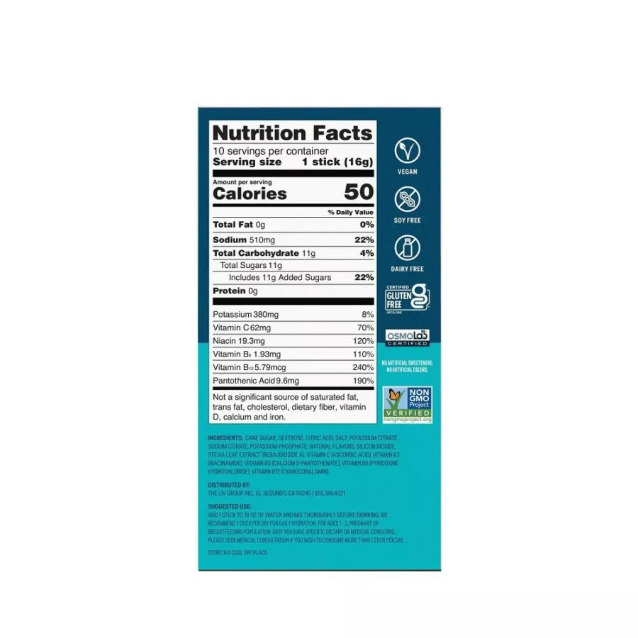 Box of Liquid I.V. Hydration Multiplier powder with 3x electrolytes