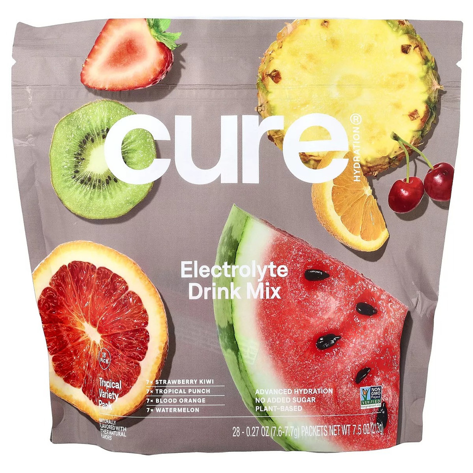 Electrolyte mix with 4x the electrolytes of sports drinks and zero added sugar