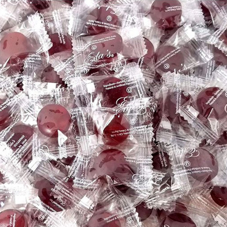 Sugar-free watermelon candy sweetened with natural sorbitol