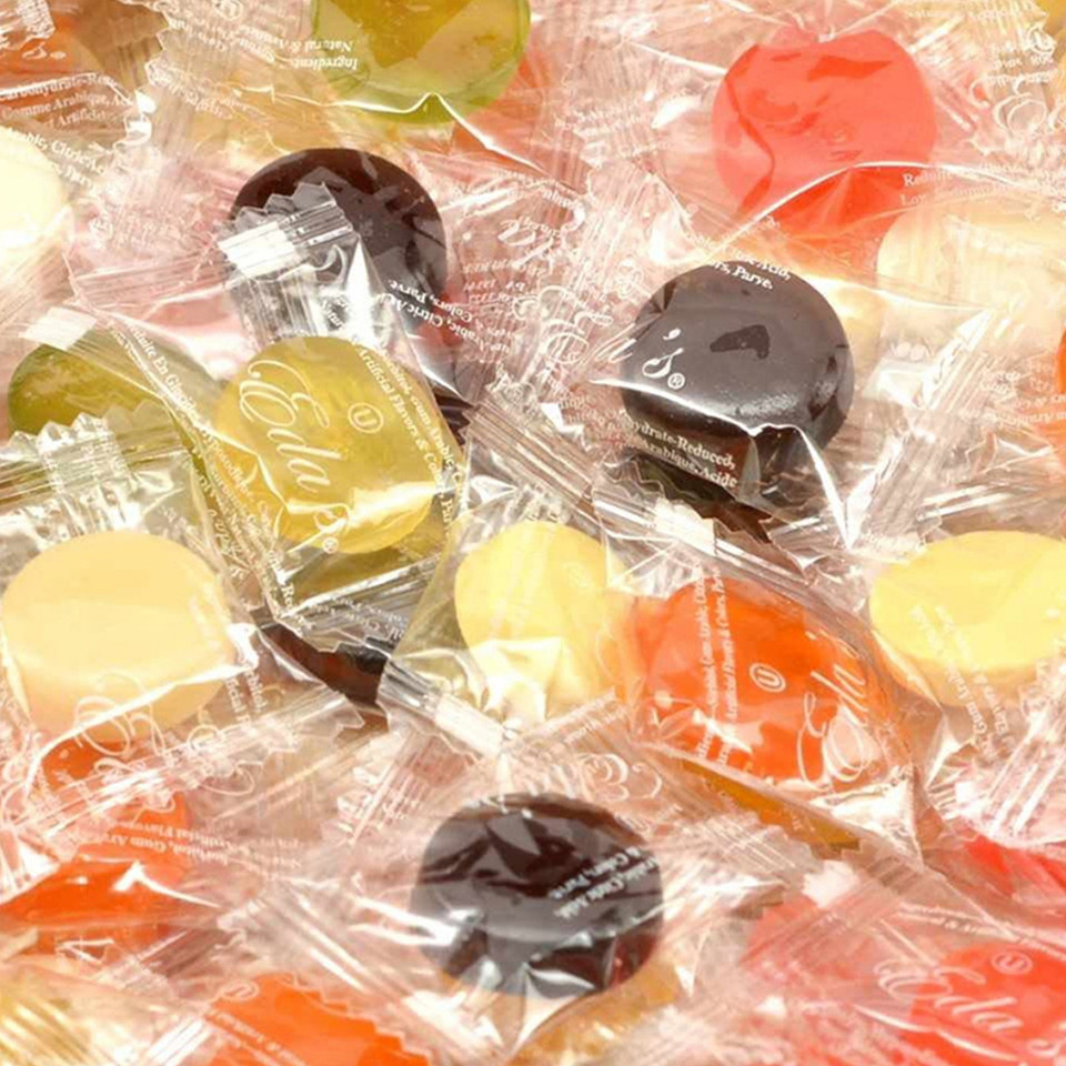 Eda's Premium Hard Candy Sugar Free 3.5 Oz. - Mixed Fruit 10 Flavor