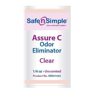 Assure C Ostomy Pouch Lubricating Deodorant 1/4 oz travel packets