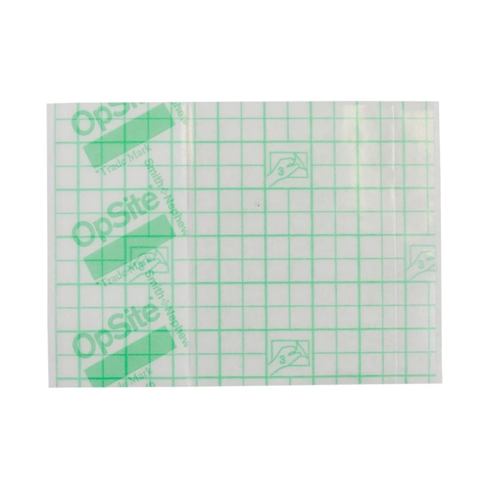 Smith & Nephew Opsite Flexigrid Transparent Film Dressing 4 x 4-3/4 Inch