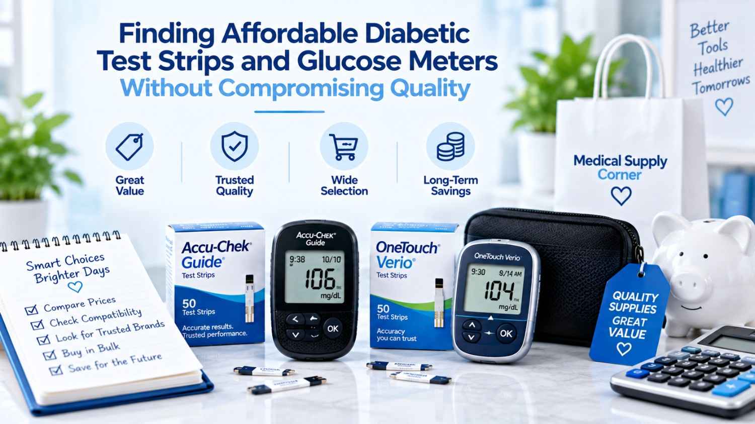 Finding Affordable Diabetic Test Strips and Glucose Meters Without Compromising Quality