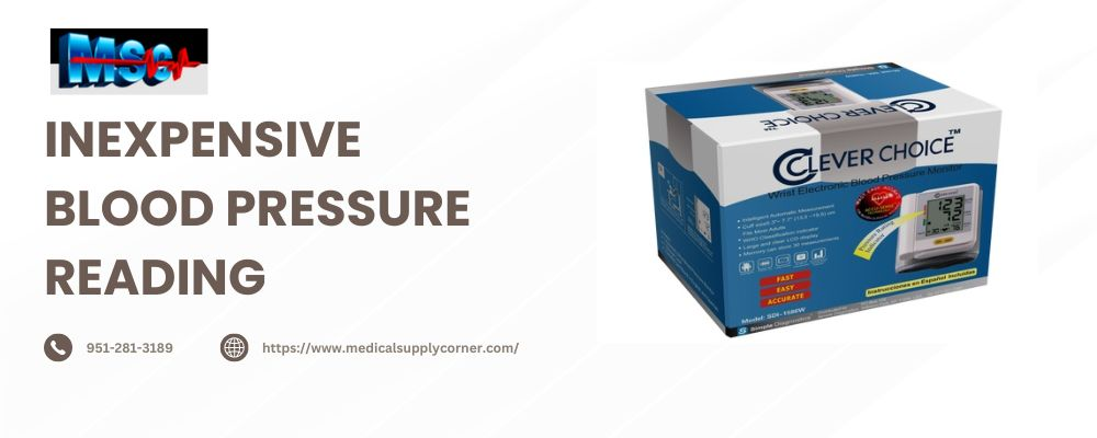 Inexpensive Blood Pressure Reading