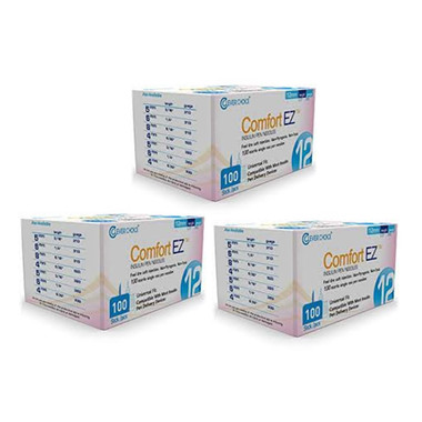  Clever Choice Comfort EZ Insulin Pen Needles 31G 8mm 3-pack  (300 needles) : Health & Household