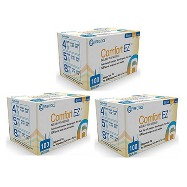 Simple Diagnostics Clever Choice ComfortEZ Pen Needles 31g 5mm 100/bx