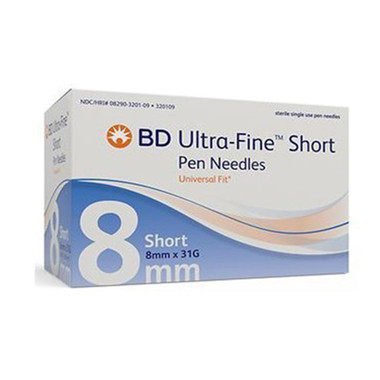 Buy BD Ultra-Fine Mini Pen Needles 4MM 32 Gauge 3/16 inch [ 3 Box of 90 ]  Online in USA at the Best Prices