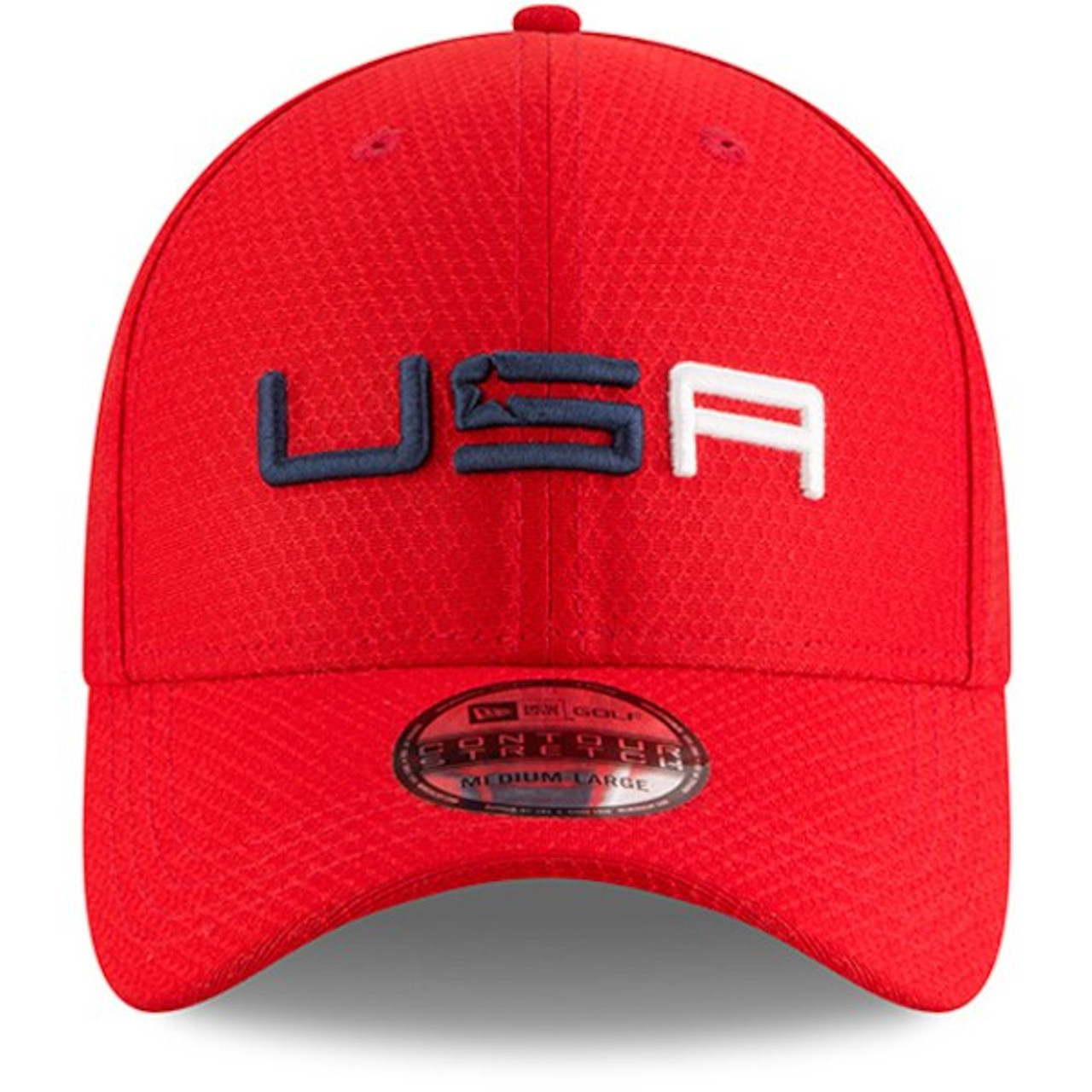 2018 Ryder Cup Usa Sunday Hat New Era Golf Tech Red Mmo Golf