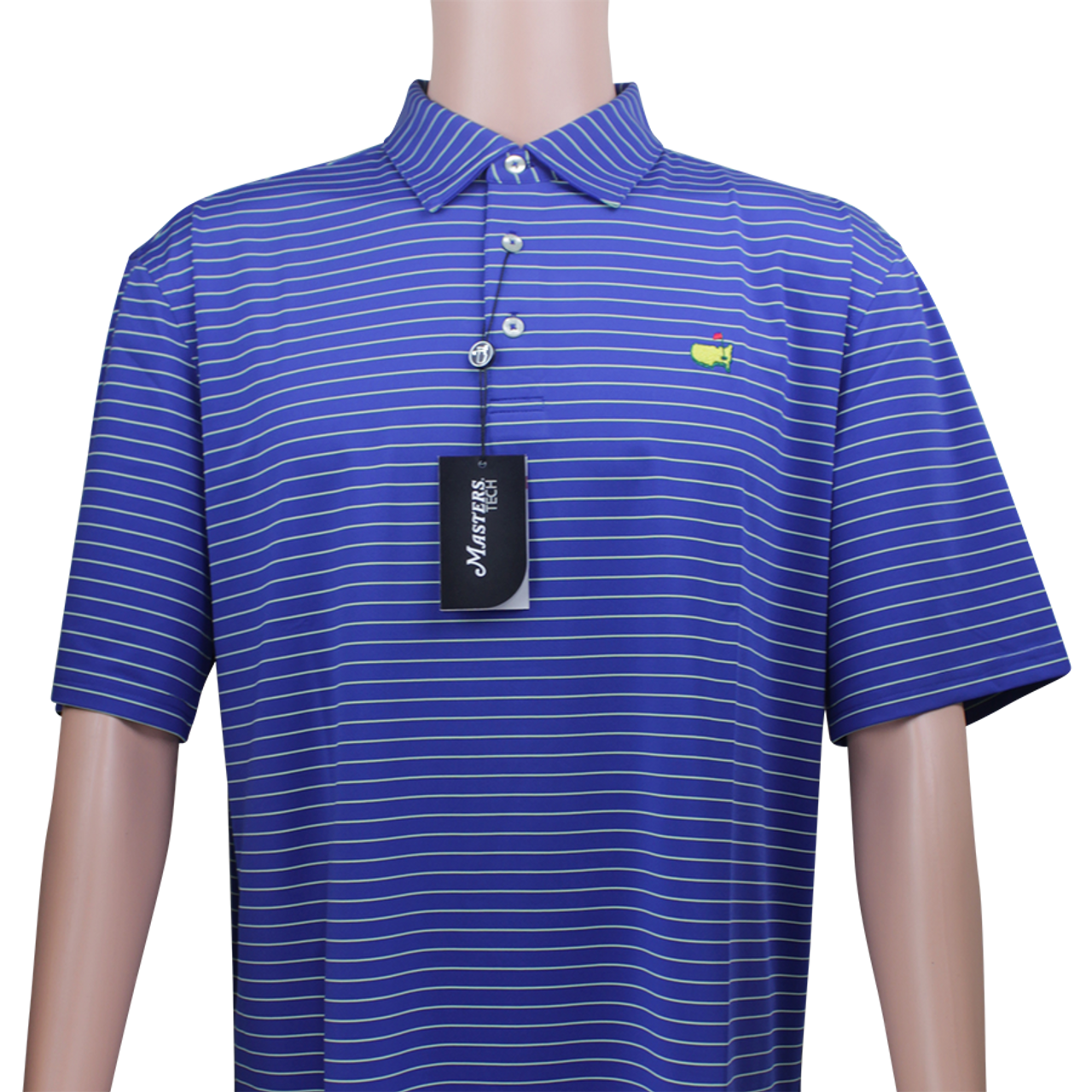 blue dri fit polo shirt