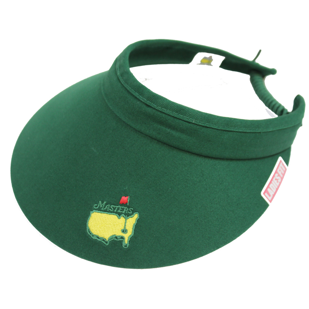 Masters Ladies Green Visor with ICord Masters Ladies Women's