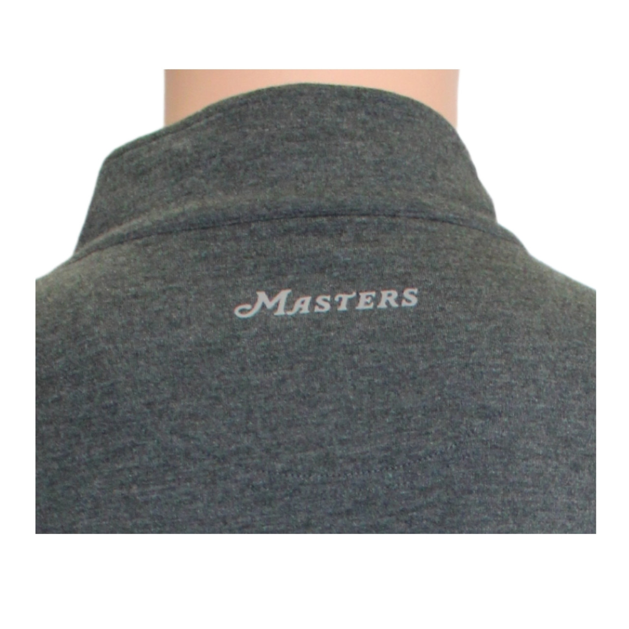 Masters Black Grey Tech Quarter Zip Pullover MMO Golf