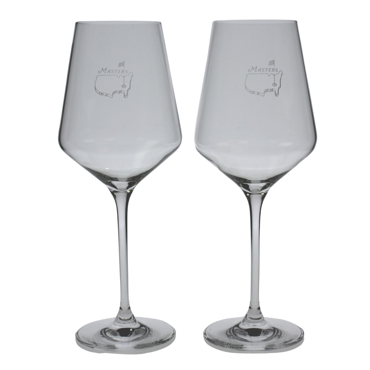 Masters 19 oz. Stemless Etched Wine Glass - Set of Two