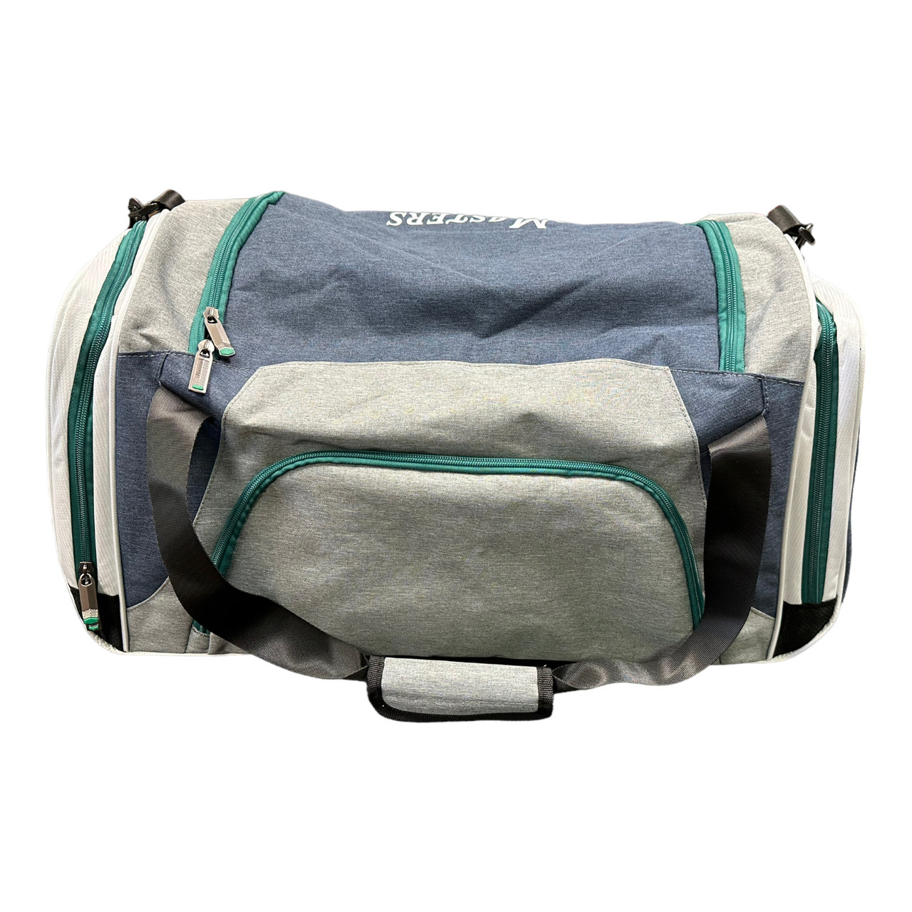 Masters Blue and Grey Heather Duffle Bag Masters Travel Collection