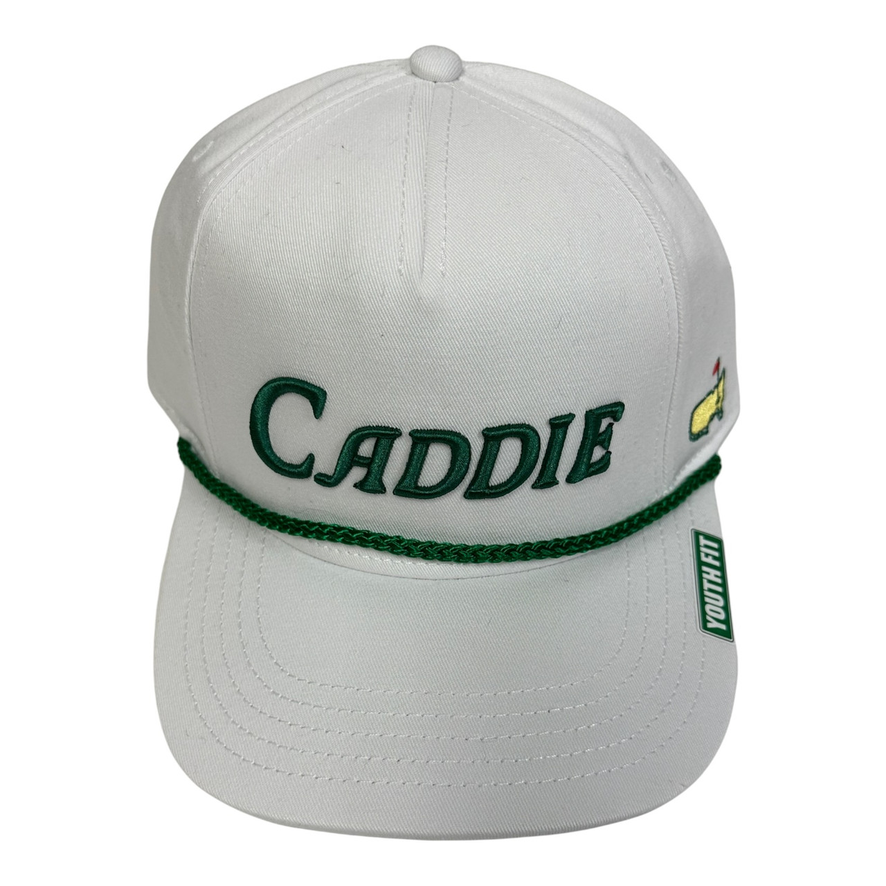 Masters Kids Youth Size White CADDIE Embroidered Rope Hat, 2024 Masters  Souvenirs, Masters Kids Collection - Youth Hats & Visors, New Arrivals