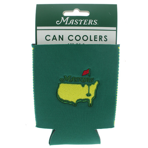 Masters Koozie - Set of 2 - Green