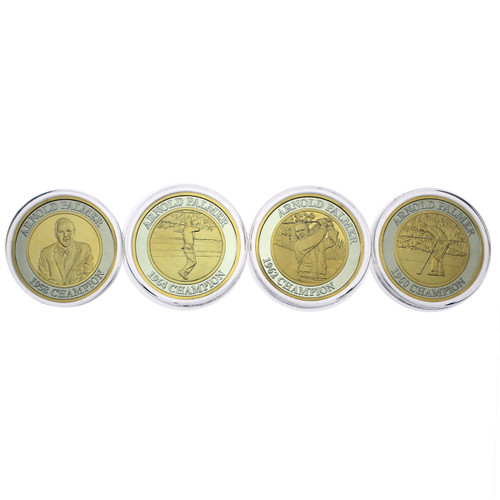 Arnold Palmer Commemorative Masters Championship Silver & Gold Coins