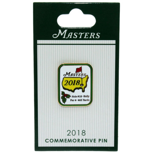 2018 Masters Dated Merchandise Authentic Augusta National Masters Merchandise