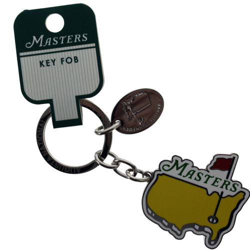 Masters Logo Metal Key Fob