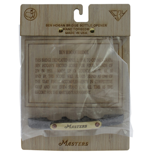 Masters Ben Hogan Bridge Hand Forged Bottle Opener