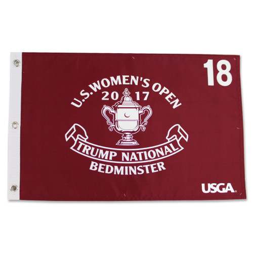 2017 US Open Women's Championship Screen Printed Pin Flag - Bedminster 2017 US Open Women's Championship Screen Printed Pin Flag - Bedminster