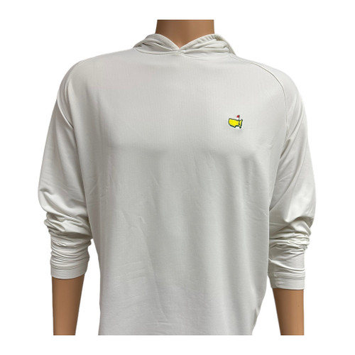 Masters Peter Millar White Performance Tech Hoodie