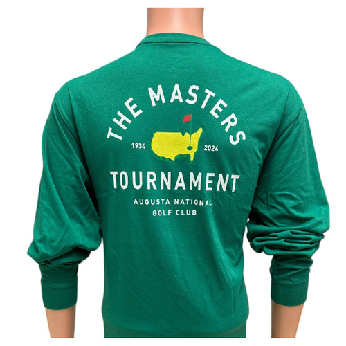 2024 Masters White Dated Long Sleeve T-Shirt, New Arrivals, 2024 Masters