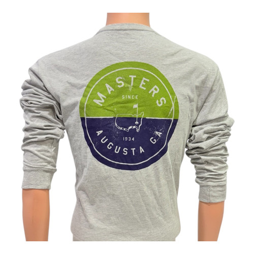 Masters Long Sleeve Grey T-Shirt - 2025 Version