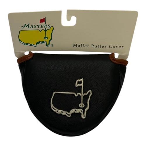 Masters Premium Black Leather Mallet Head Cover