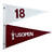 2023 US Open Championship LACC Embroidered Official Pennant Pin Flag