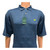 Masters Peter Millar Tech Navy Blue Bucket Hats and Badges Pattern Performance Golf Shirt Polo